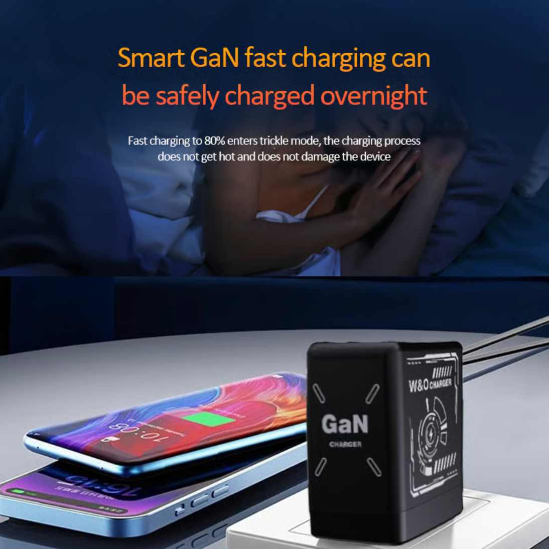 AmpFusion USB smart charger⚡ — Fast charging for multiple devices