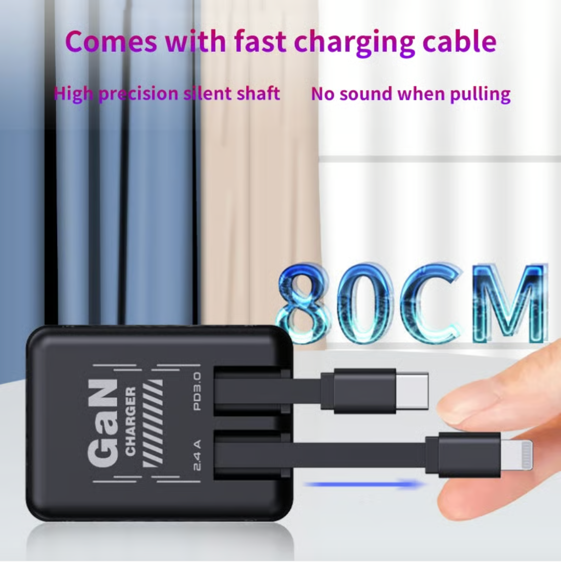 AmpFusion USB smart charger⚡ — Fast charging for multiple devices