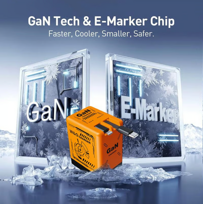 AmpFusion USB smart charger⚡ — Fast charging for multiple devices