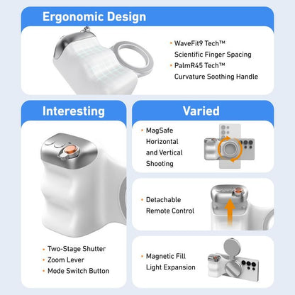 📸 SnapGrip Pro™ — Shoot Anywhere. Control Everything.